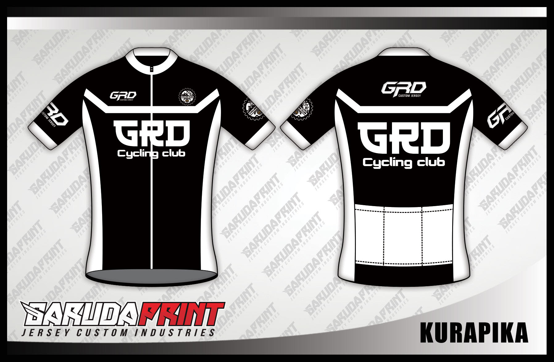  Desain  Baju Sepeda  Cdr  Gejorasain