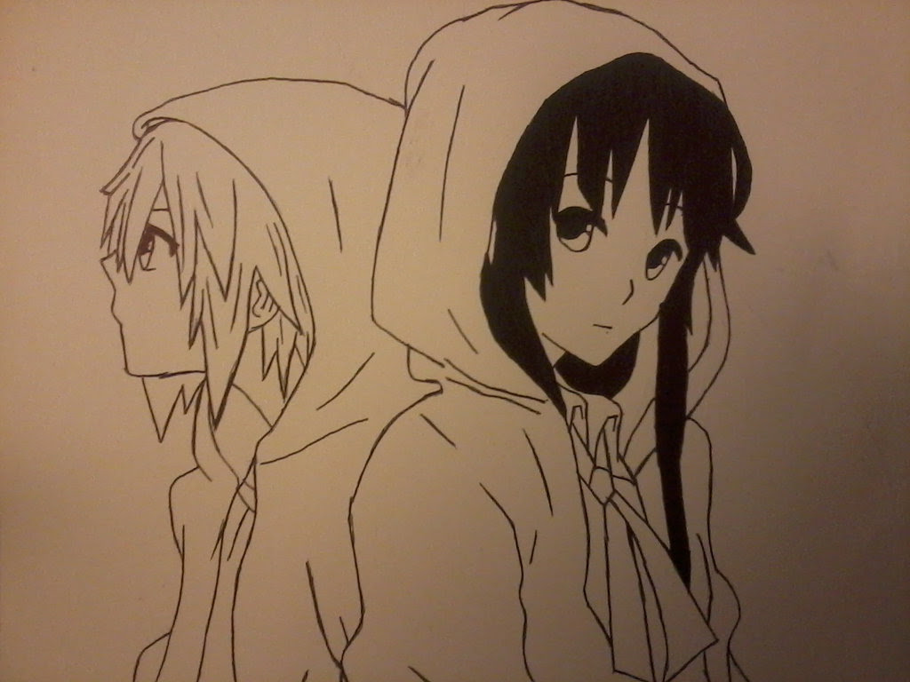 Friendship Boy And Girl Best Friends Drawing Anime