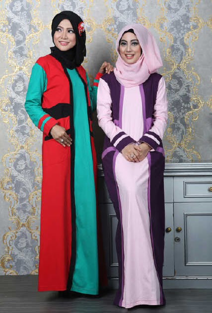 Populer 66 Perpaduan  Warna  Gamis Yang Bagus 