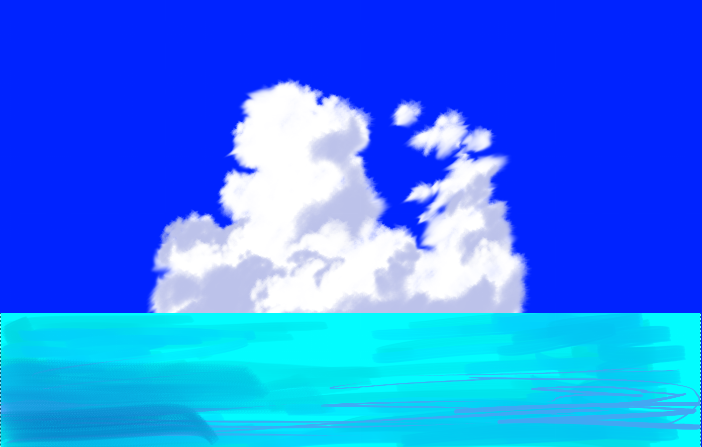 無料イラスト画像 ベスト50 綺麗 夜 の 海 イラスト