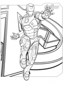 Hawkeye coloring pages avengers page free printable and. Avengers Hawkeye Coloring Page Free Printable Coloring Pages