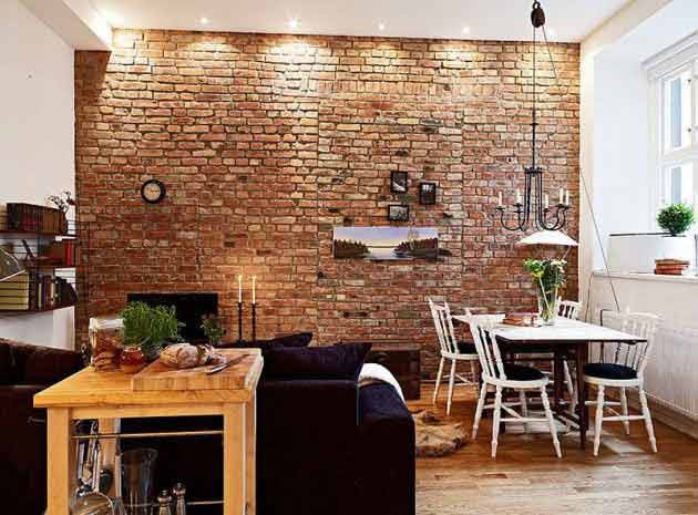 Find & download the most popular brick wall vectors on freepik free for commercial use high quality images made for creative projects. Small Kitchen Design Ideas Interiors With Exposed Brick Wall Design Ideas