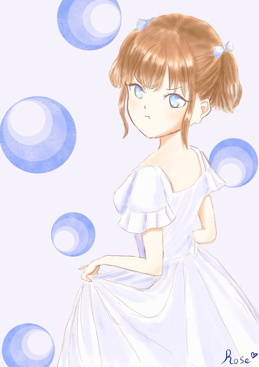 無料ダウンロード お姫様 かわいい 女の子 イラスト ドレス 1100