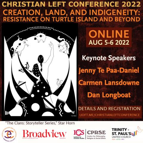 Christian Left Conference 2022 banner 