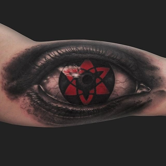 Itachi Eyes Tattoo Anime Best Images