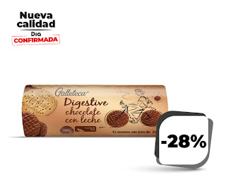 Galletas digestive chocolate, Galleteca 300g