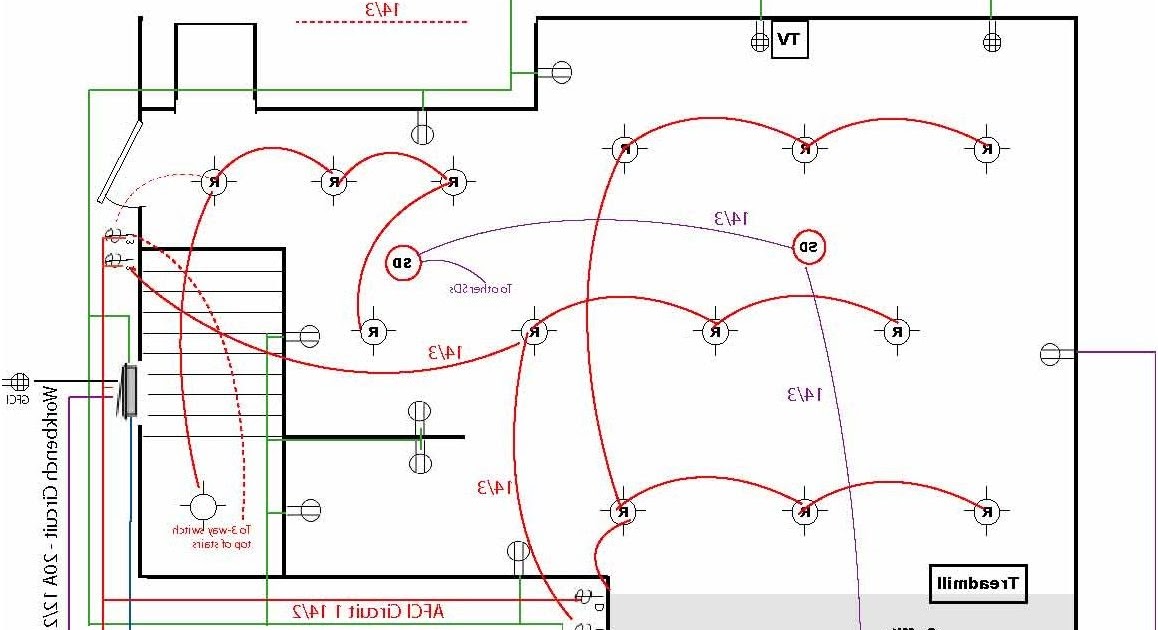 Electrical Wiring Diagram For Basement - Wiring Diagram  