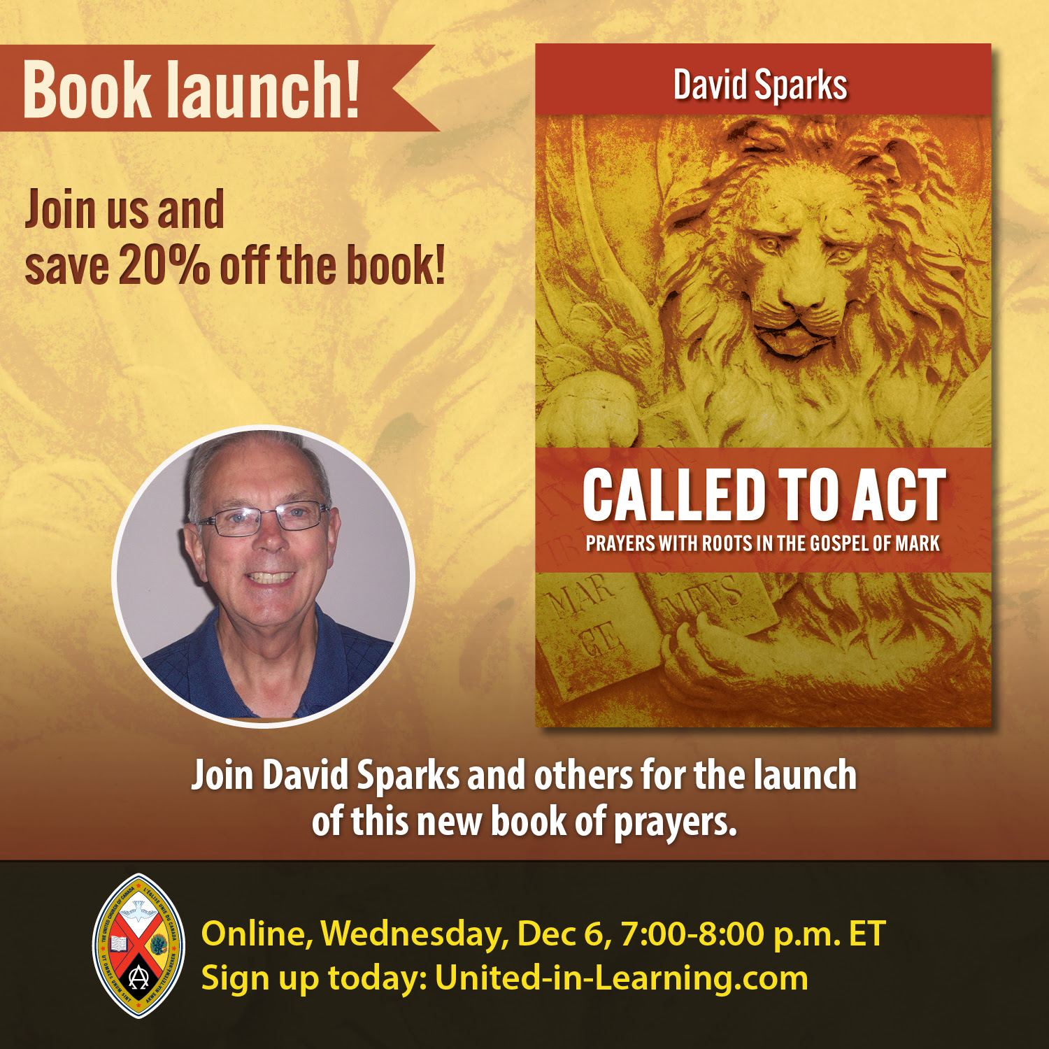 Called to Act Book Launch with David Sparks