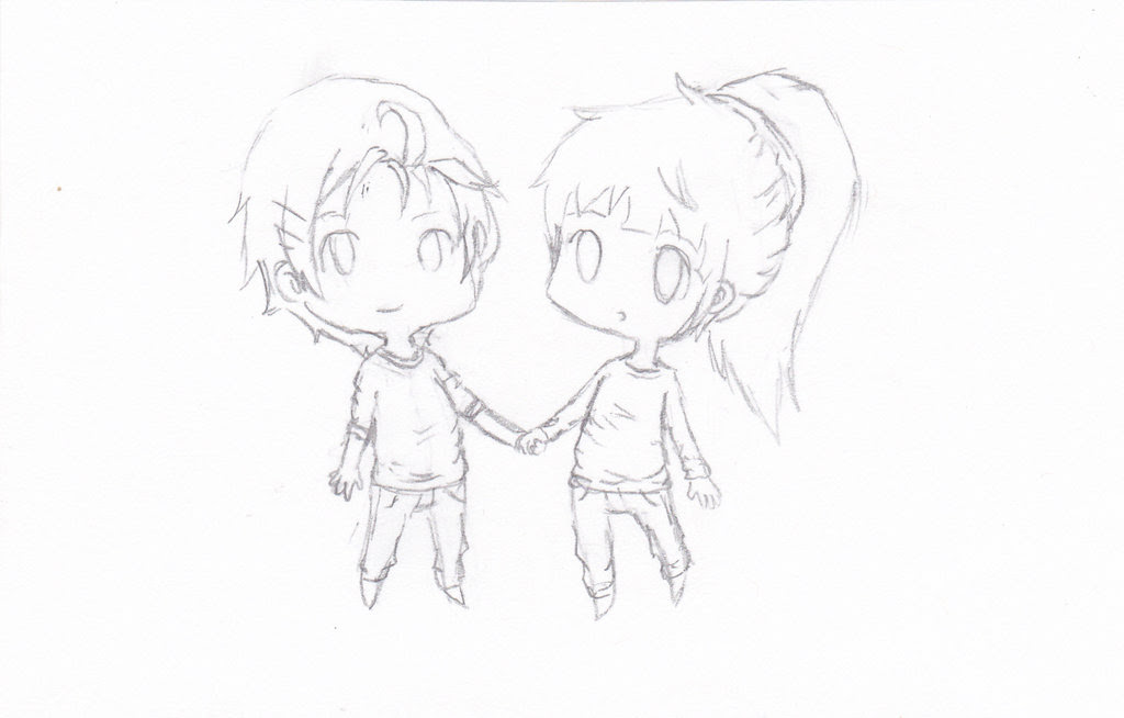  Drawing  Of A Girl  And Boy  Holding  Hands  at GetDrawings com 