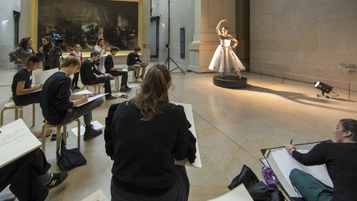 Aurélie Dupont fait danser ses ballerines au milieu des toiles de Degas au Musée d'Orsay