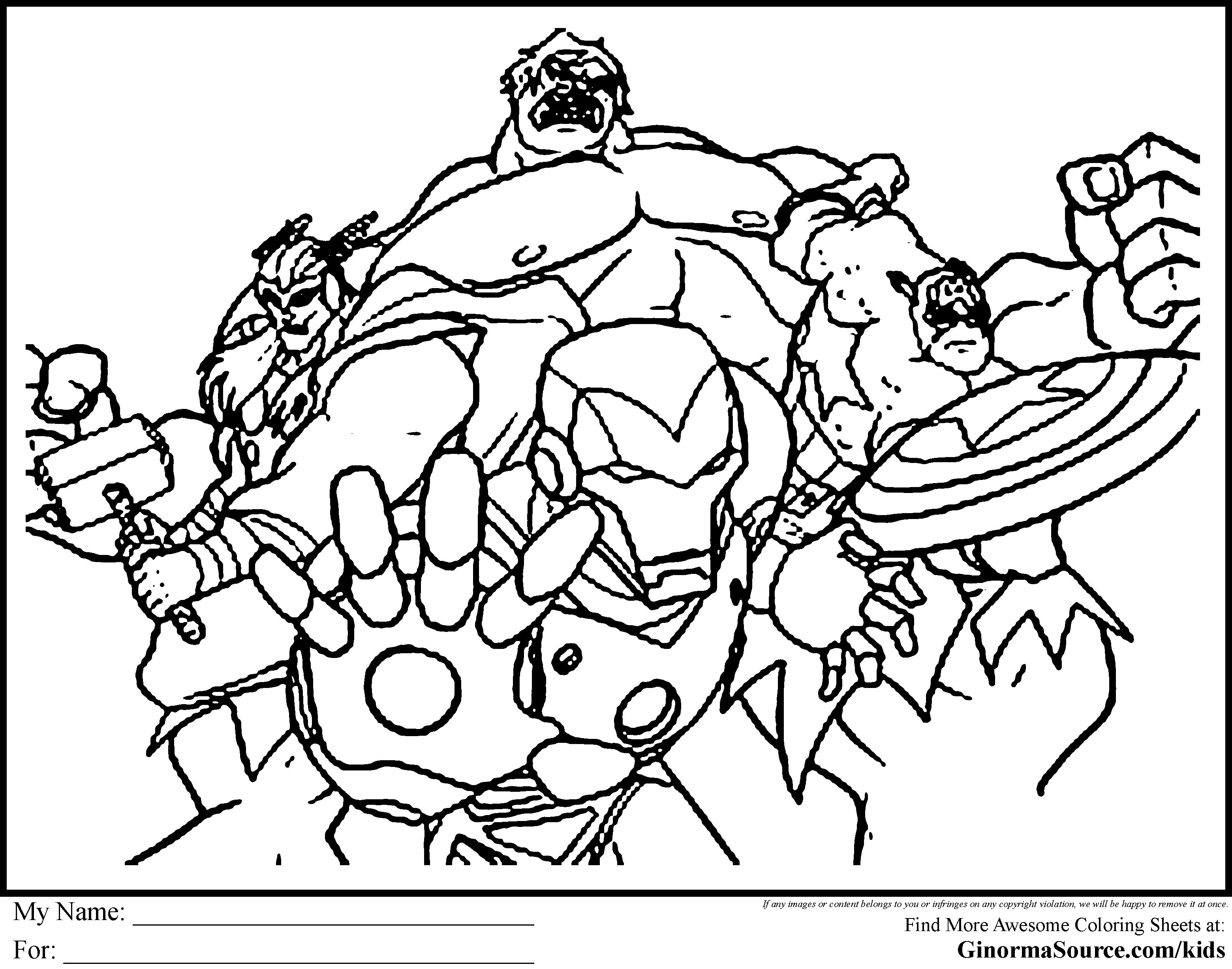 With their high action heroism, personable characters and insane story arcs, the movies are second to none. Free Printable Marvel Characters Coloring Pages Download Free Clip Art Free Clip Art On Clipart Library