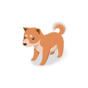 すべての動物の画像 元の柴犬 可愛い イラスト