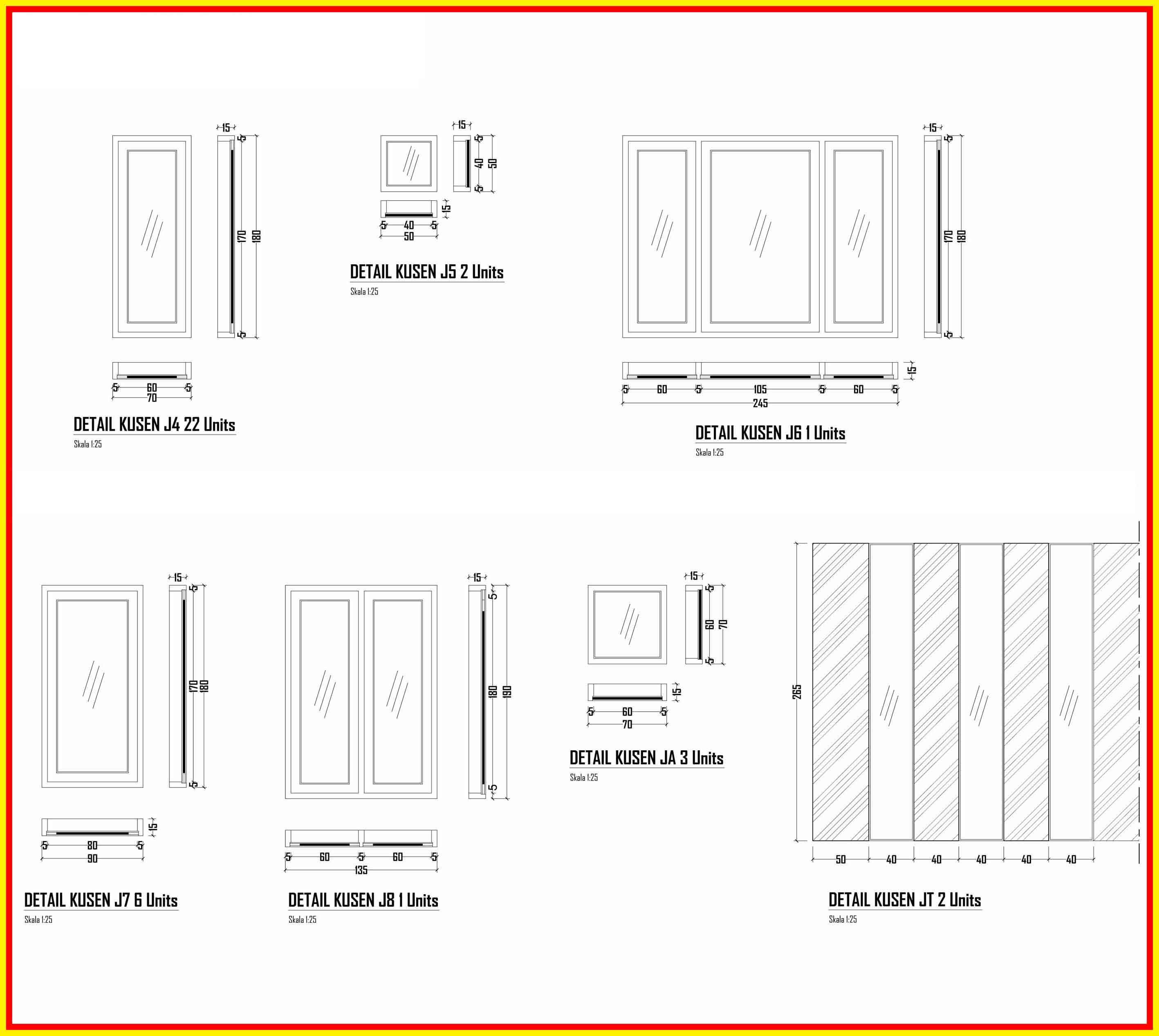 Ukuran Frame Kaca Aluminium Kitchen Ideas