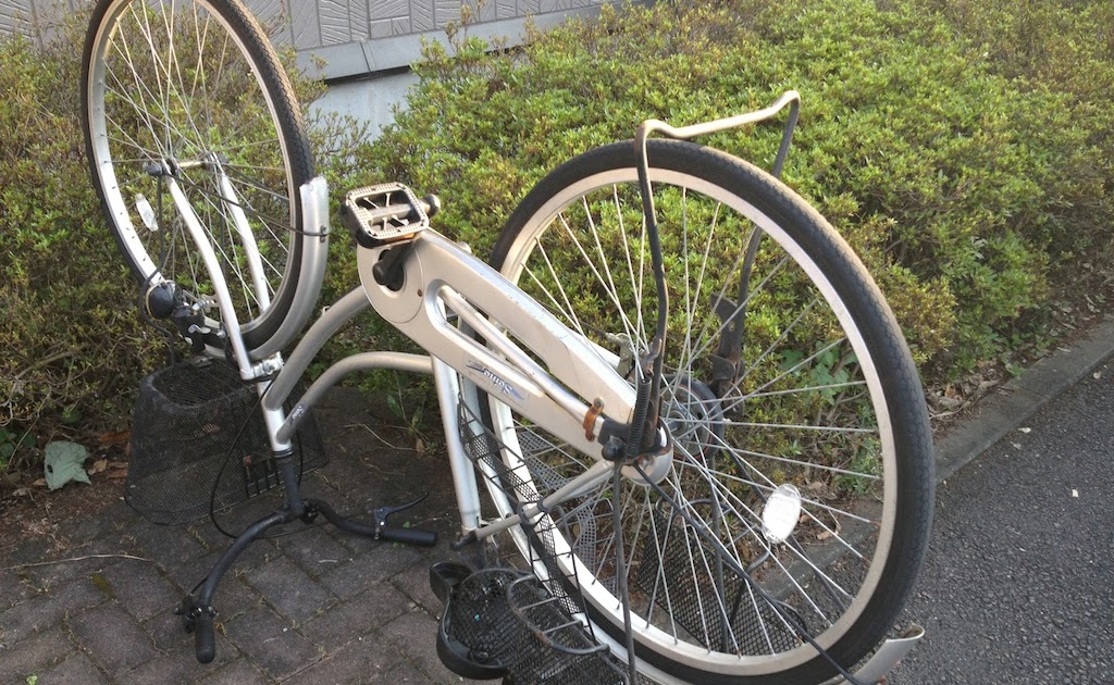 自転車 の 後 輪 交換