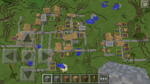 トップ マイクラpe シード値 村 新しい日本ゲームminecraftearth