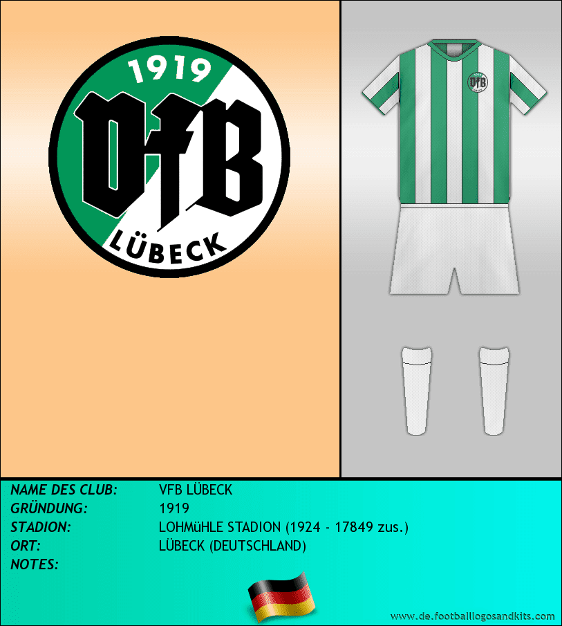 Vfb Lübeck Logo / Stenogramm Vfb Lubeck Dynamo Dresden Ndr ...