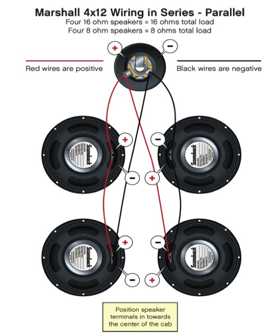 Click on the image to enlarge it or click here for the adobe.pdf version you can download and print. Speaker Wiring Page 17 Marshallforum Com