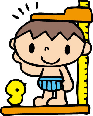 70以上 保育園 身長 体重 イラスト はざめと