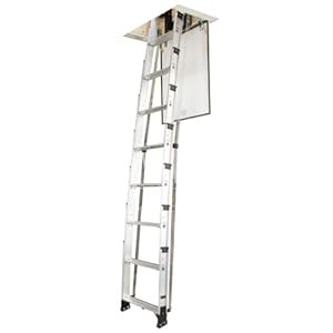 Compact aluminum attic ladder with 2lb. Telescoping Attic Ladder Diy Home Improvement Forum