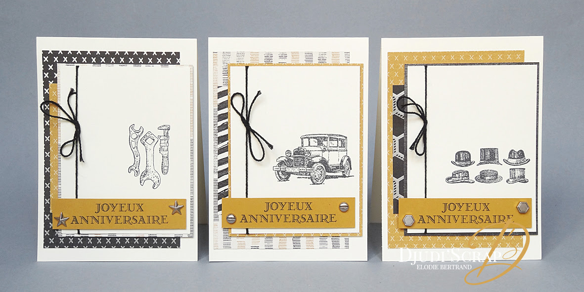 Carte Anniversaire Homme Scrapbooking Elmers
