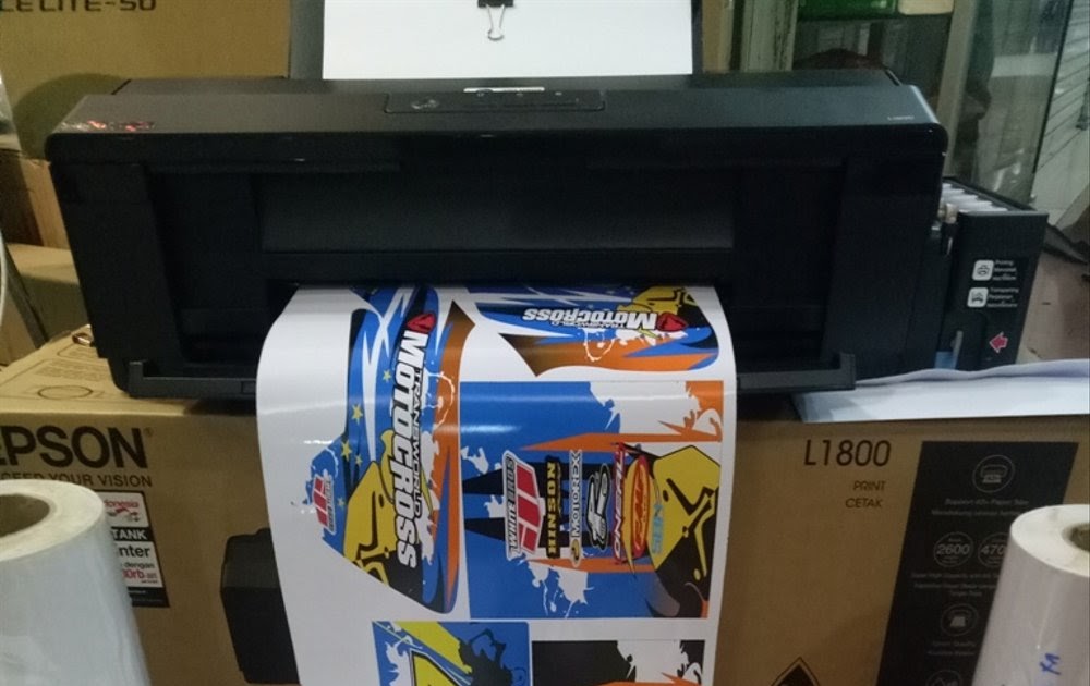 Paling Baru Harga Printer Epson Untuk Cetak  Stiker  