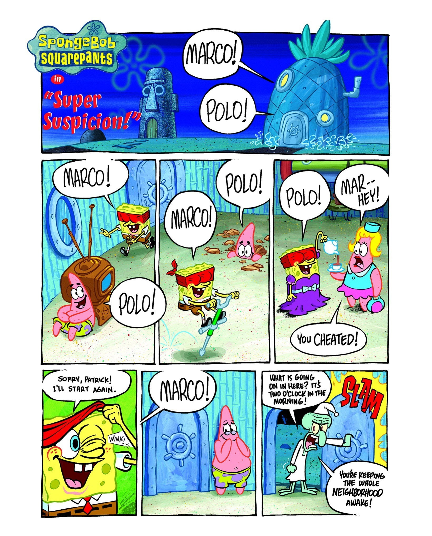 Gambar Komik Spongebob  Komicbox