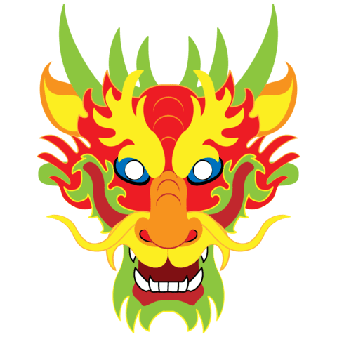 You will need a pdf reader to view these files. Chinese Dragon Mask Template Free Printable Papercraft Templates