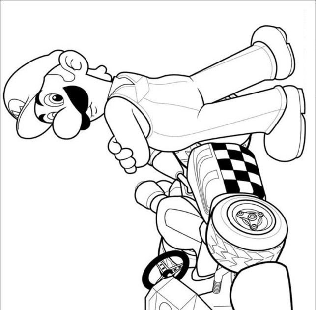 Darmowe Kolorowanki Do Drukowania Mario Bros - Malowanka Z ...