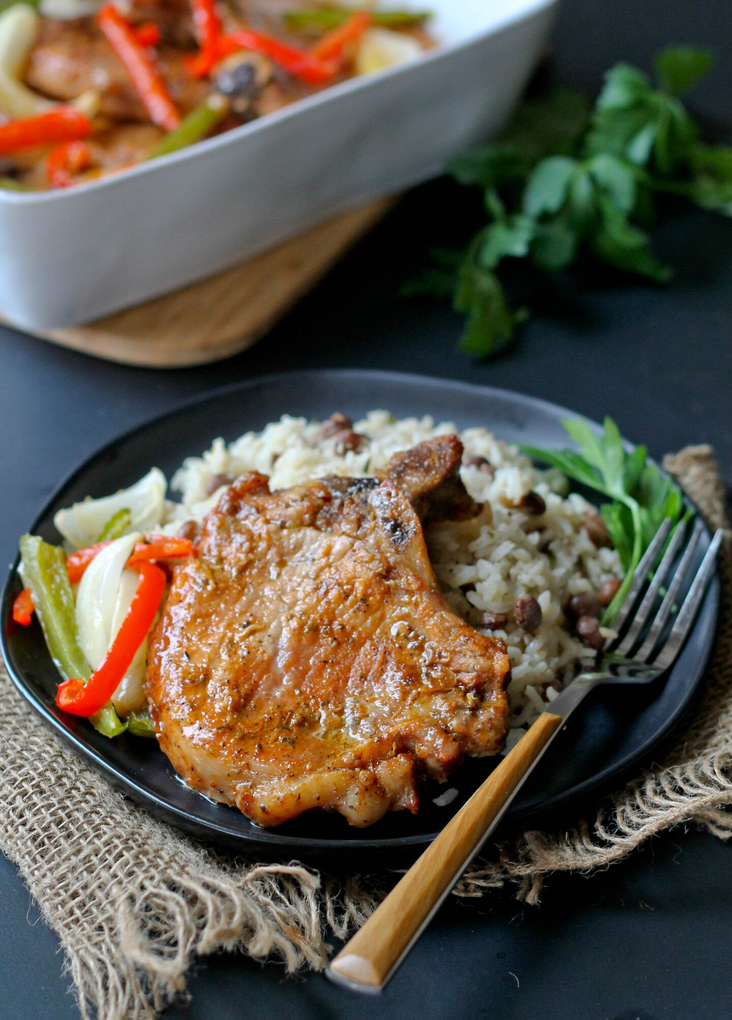 Place on a baking sheet. How To Make Juicy Tender And Delicious Baked Pork Chops