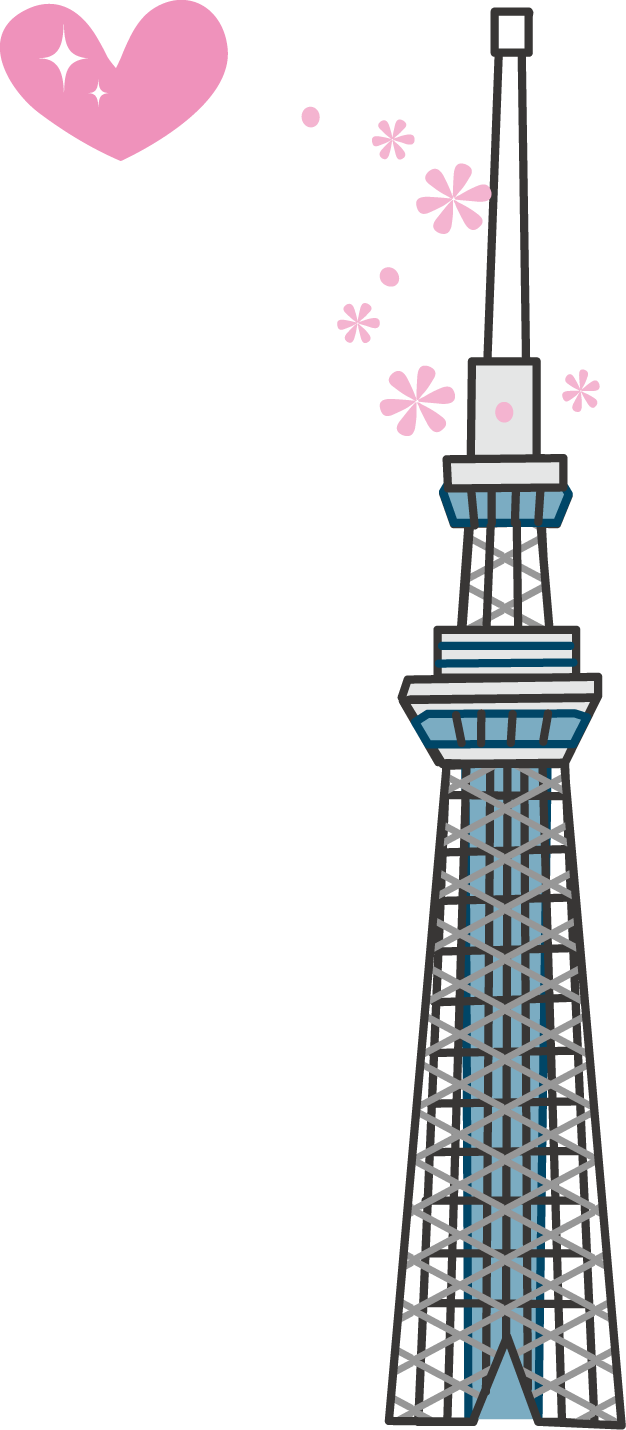上東京 タワー イラスト フリー 無料イラスト集