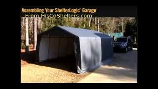 For your convenience we are providing the following canopy setup instructions, in case you lost the copy that was shipped with the canopy. How To Portable Garage Assembly Instruction The Easiest And Best Value Garage On The Market Youtube