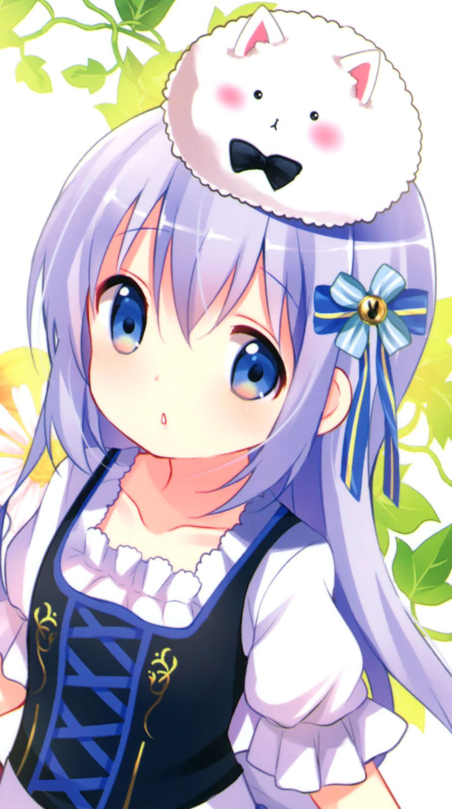 75 ごち うさ チノ 壁紙 花の画像