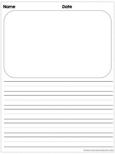 For this paper you must have: Writing Paper With Lines And Picture Box Acumcom Ro