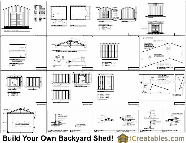 here 12 x 14 shed plans build a shed