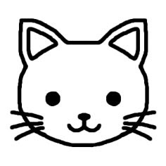 心に強く訴える猫 白黒 イラスト 最高の動物画像