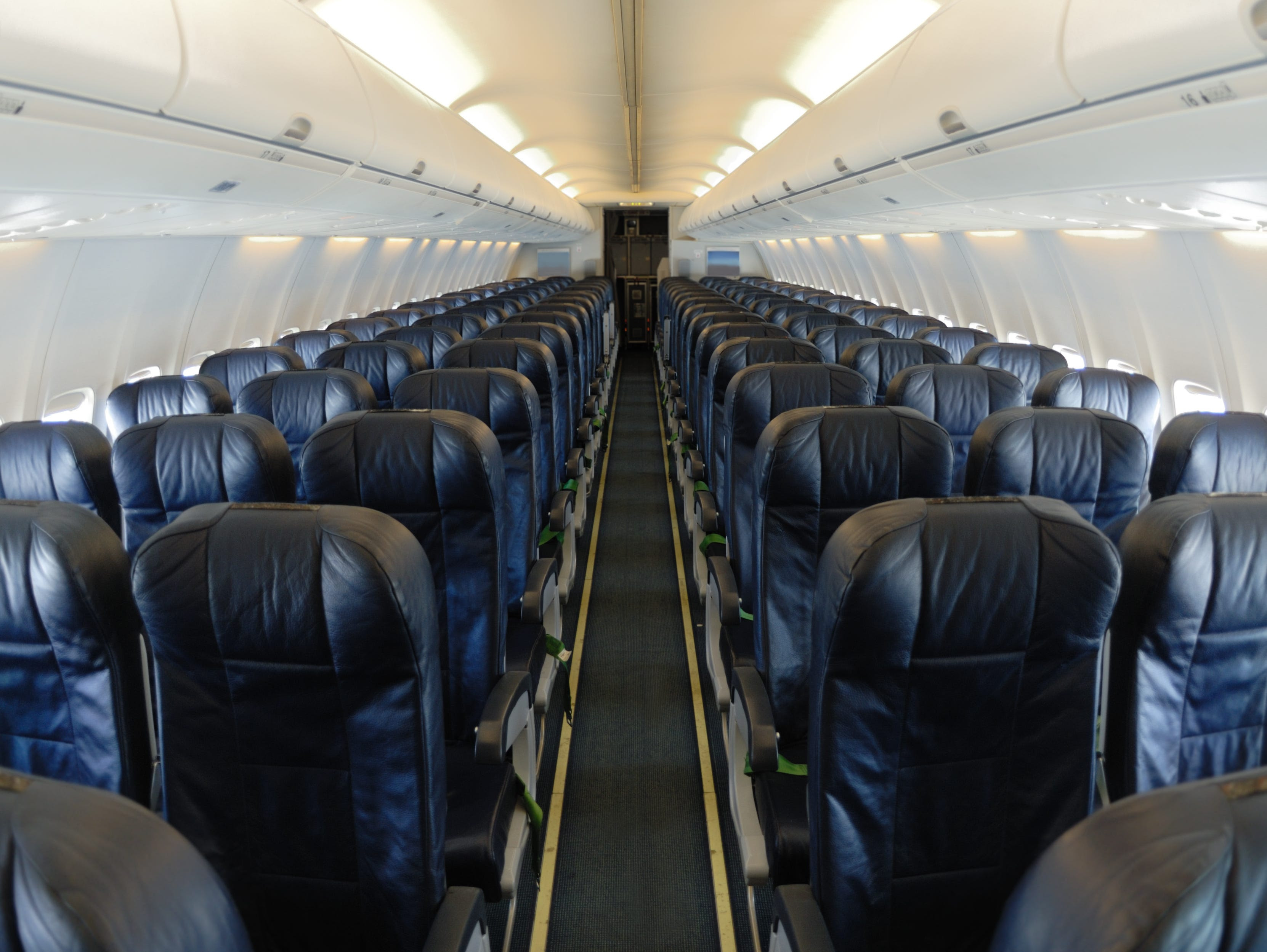 Airline seat maps may not always show all the available empty seats on a plane.