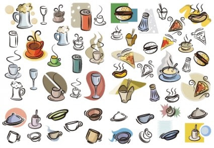 Download Gambar Makanan Dan Minuman Clip Art - Gambar Makanan