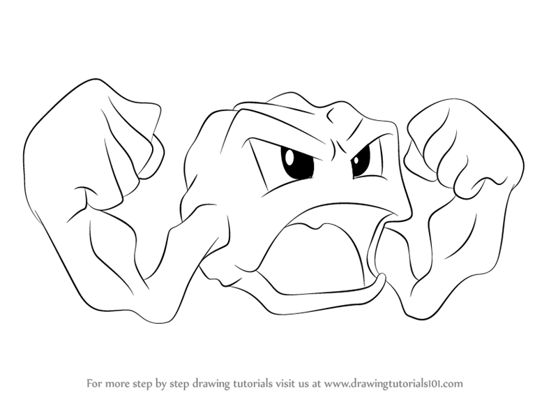 Contour the pokemon, trying to vary the thickness and darkness of the line. Pokemon Characters Drawing At Getdrawings Free Download