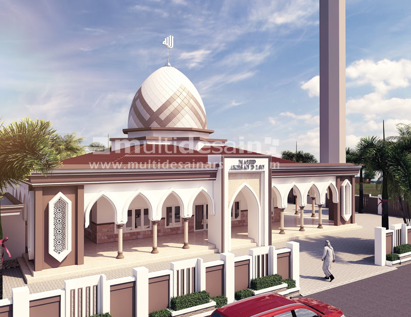  Gambar  Masjid  Sederhana Di Indonesia Silvy Gambar 