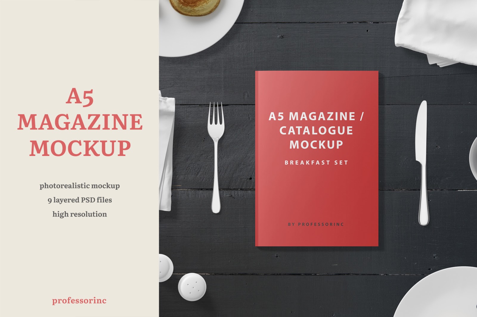 Download Download A5 Magazine Mockup Free Download PSD - A5 ...