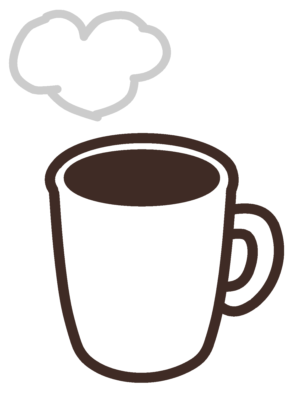 エレガントコーヒー カップ マグ イラスト ただのディズニー画像
