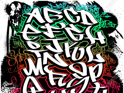 最も人気のある Lettering Hip Hop Graffiti Font