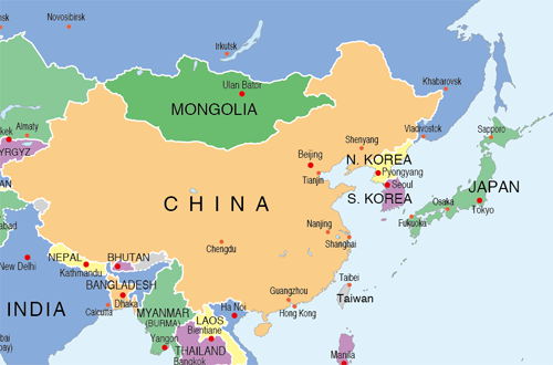25 中国 日本 地図 台湾 中国 日本 地図