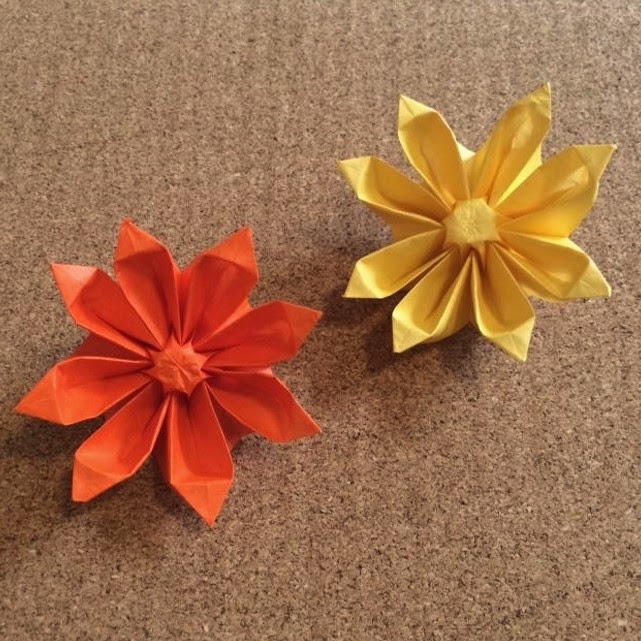 最新折り紙 花 一枚 簡単 すべての美しい花の画像
