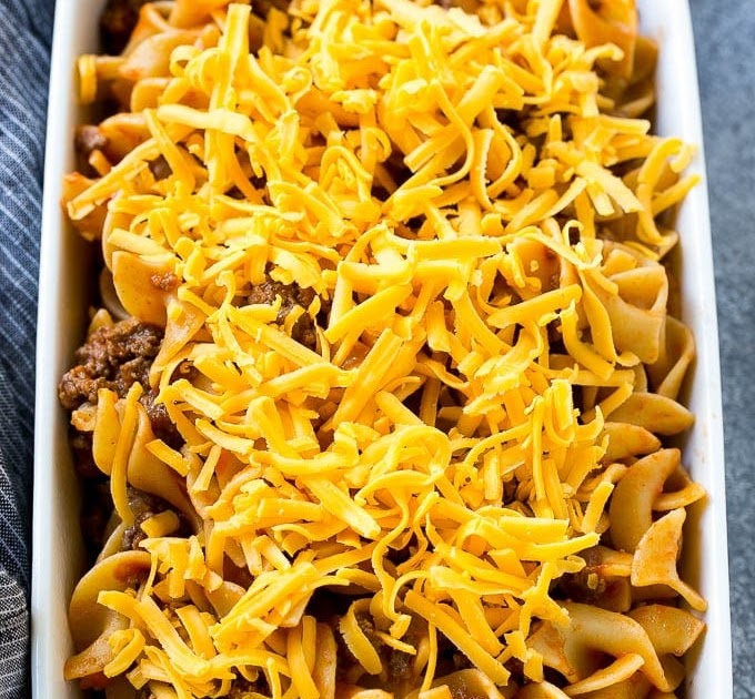 Beef With Noodles Diabetic Dinner Recipe - Ground Beef ...