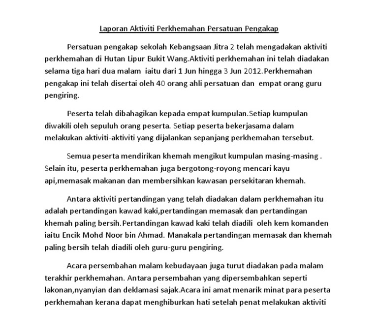 Contoh Berita Di Sekolah - Contoh Z