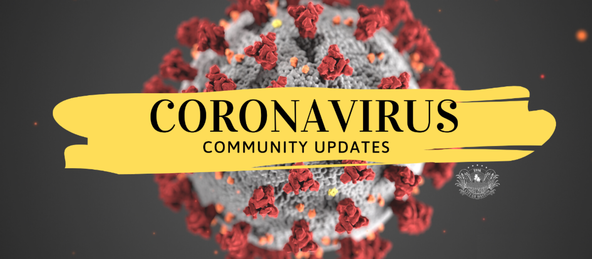Coronavirus Community Update Banner