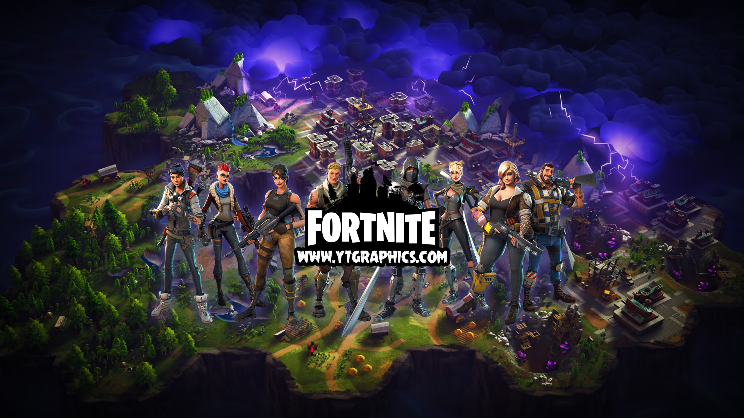 Banniere Youtube Gaming 2048x1152 Fortnite