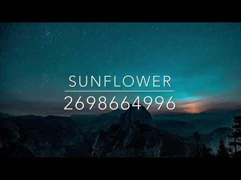 Sunflower Roblox Id Full Song - roblox music codes jailbreak
