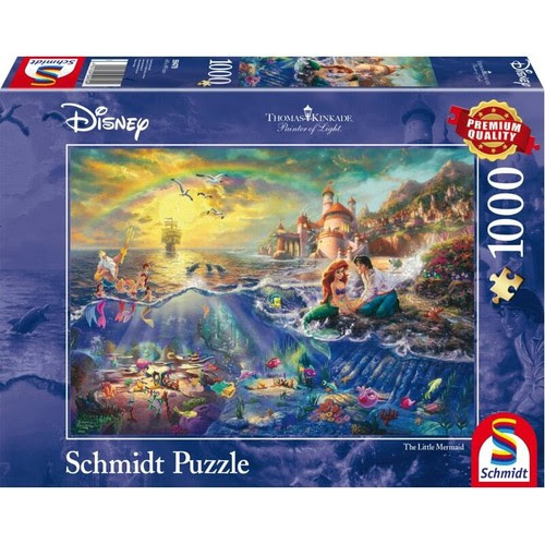 Celebrating their centenary in 2019, gibsons' are a firm favourite with puzzlers in the uk and worldwide, and are well known for their traditional and nostalgic designs. Jigsaws Puzzles Thomas Kinkade Disney The Little Mermaid 1000 Piece Jigsaw Puzzle Com